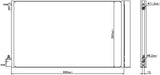 Air Conditioning Condenser & Receiver Drier Assembly - Saab | 13241737