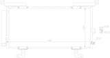 Air Conditioning Condenser & Receiver Drier Assembly - Subaru | 73210AL00A