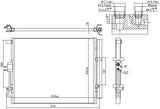 Air Conditioning Condenser & Receiver Drier Assembly - Kia | 97606B2500