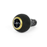 BFI Black Alcantara - Black Anodized - Gold Top / Black Dot BFI GS2 Alcantara Shift Knob and Boot Combo | F80/82/87 Fitment GS2SU-G-DCTS