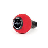 BFI Red Alcantara - Black Anodized / Black Dot BFI GS2 Alcantara Shift Knob and Boot Combo | F80/82/87 Fitment GS2SRU-DCTS
