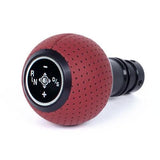 BFI Magma Red Air Leather/Black Anodized / Black Dot BFI GS2 Air Leather Shift Knob and Boot Combo | F80/82/87 DCT Fitment GS2SM-DCTS