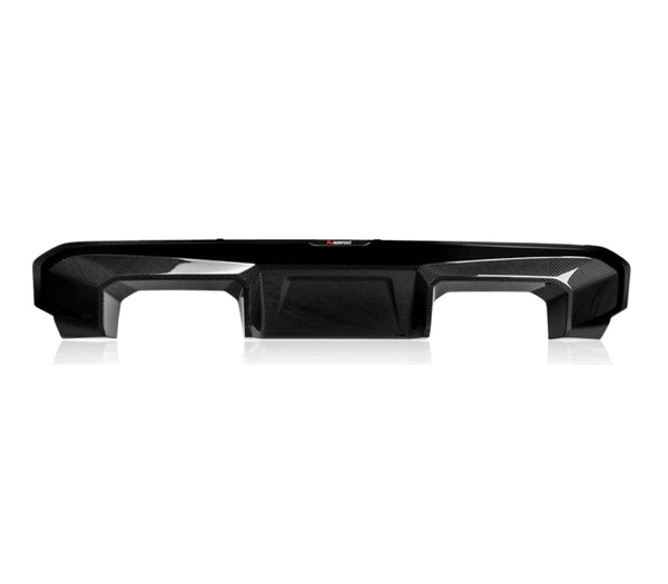 Akrapovic Rear Carbon Fiber Diffuser (High Gloss Black) - BMW / G80 / M3 / G82 / G83 / M4 | DI-BM-CA-9-GB