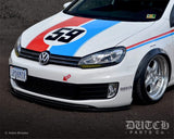 Dutch Parts Co Dutch Parts Co VW MK6 GTI Front Bumper Splitter FBSVWMK6GTI