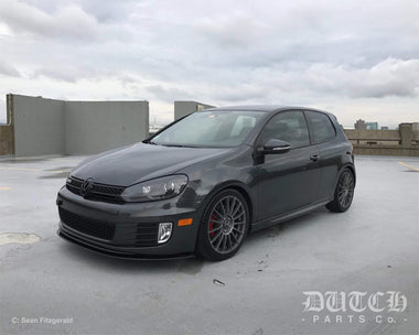 Dutch Parts Co VW MK6 GTI Front Bumper Splitter | FBSVWMK6GTI