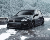 Dutch Parts Co Dutch Parts Co VW MK6 Golf R Front Bumper Splitter FBSVWMK6R