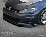 DutchParts Co DutchParts Co VW MK7.5 GTI Front Bumper Splitter FBSVWMK75GTI
