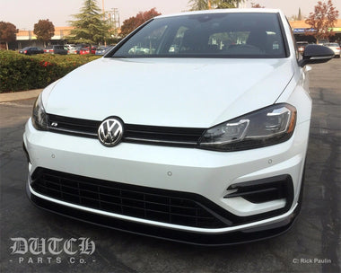 Dutch Parts Co VW MK7.5 Golf R Front Bumper Splitter | FBSVWMK75R