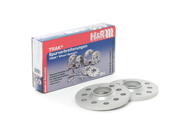 H&R Trak+ 3mm DR Wheel Spacers Bolt 5/112 Center Bore 57.1 Bolt Thread 14x1.5 (Pair) | 655571