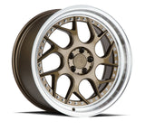 Aodhan 18x8.5 et35 / 5x114.3 / cb73.1 Aodhan DS01 18" 5x114.3  Bronze w/Machined Lip DS118855114335BZ