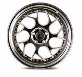 Aodhan Aodhan DS01 18" 5x100  Vacuum Chrome W/ Gold Rivets