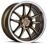 Aodhan 18x8.5 et35 / 5x100 / cb73.1 Aodhan DS02 18" 5x100  Bronze w/Machined Lip DS21885510035BR
