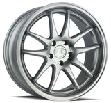 Aodhan 18x8.5 et35 / 5x114.3 / cb73.1 Aodhan DS02 18" 5x114.3  Silver w/Machined Face DS21885511435SMF