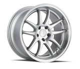 Aodhan 18x9.5 et35 / 5x100 / cb73.1 Aodhan DS02 18" 5x100  Silver w/Machined Face DS21895510035SMF