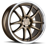 Aodhan 19x8.5 et35 / 5x114.3 / cb73.1 Aodhan DS02 19" 5x114.3 Bronze w/Machined Lip DS21985511435BR