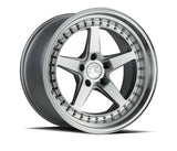 Aodhan 18x8.5 et35 / 5x100 / cb73.1 Aodhan DS05 (Drivers Side) 18" 5x100 Silver w/Machined Face DS51885510035SMF
