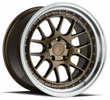 Aodhan 18x10.5 et22 / 5x114.3 / cb73.1 Aodhan DS06  18" 5x114.3 Bronze w/Machined Lip DS618105511422BZ