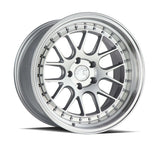 Aodhan 19x11 et22 / 5x114.3 / cb73.1 Aodhan DS06  19" 5x114.3 Silver w/Machined Face DS61911511422SMF