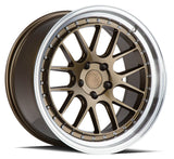 Aodhan 19x9.5 et22 / 5x114.3 / cb73.1 Aodhan DS06  19" 5x114.3 Bronze w/Machined Lip DS61995511422BZ
