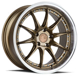 Aodhan 18x8.5 et35 / 5x100 / cb73.1 Aodhan DS07  18" 5x100 Bronze w/Machined Lip DS71885510035BZ