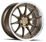Aodhan 19x11 et22 / 5x114.3 / cb73.1 Aodhan DS07  19" 5x114.3 Bronze w/Machined Lip DS71911511422BZ