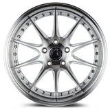 Aodhan Aodhan DS07  19" 5x114.3 Silver w/Machined Face