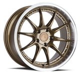 Aodhan 19x9.5 et22 / 5x114.3 / cb73.1 Aodhan DS07  19" 5x114.3 Bronze w/Machined Lip DS71995511422BZ