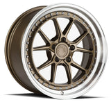 Aodhan 18x9.5 et35 / 5x100 / cb73.1 Aodhan DS08  18" 5x100 Bronze w/Machined Lip DS81895510035BZ