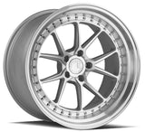 Aodhan 19x11 et15 / 5x114.3 / cb73.1 Aodhan DS08  19" 5x114.3 Silver w/Machined Face DS81911511415SMF