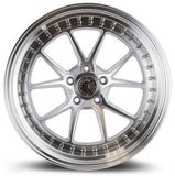 Aodhan Aodhan DS08  19" 5x114.3 Silver w/Machined Face