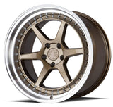 Aodhan 19x11 et15 / 5x114.3 / cb73.1 Aodhan DS09 19" 5x114.3 Bronze w/Machined Lip DS91911511415BZ
