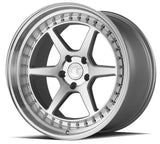Aodhan 19x11 et15 / 5x114.3 / cb73.1 Aodhan DS09 19" 5x114.3  Gloss Silver Machined Face