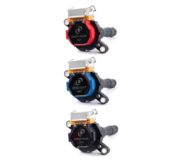 Dinan Black Dinan Ignition Coil (M Series Style) Set of 6 - BMW (many models check fitment) D650-0005-KT6