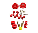 UroTuning Kits Red Energy Suspension Polyurethane Bushing Kit - VW/Audi / Mk4 Golf & Jetta / New Beetle ENERGYMK4-KT-RED