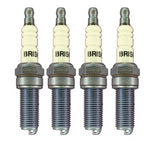 Brisk ER08S Silver Racing Spark Plug - (Set of 4) | ER08S-kt4