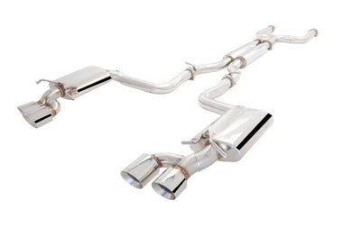 XForce Twin 3" Stainless Steel Cat-Back System | Mercedes-Benz C63 AMG | ES-C63-CBS