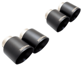 X-Force Matte Black 4" Tips - BMW / G80 / M3 / S58 | ESBMG80BLACKTIPS