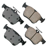 Akebono Rear Brake Pad Set - VW/Audi 8V A3 / TT / Arteon / Atlas / GTI / Golf / Golf R / Jetta / Tiguan | EUR1761
