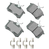 Akebono Rear Brake Pad Set - VW/Audi A3 / A4 / A6 / Allroad / S4 / S6 / S8 / TT / Beetle / GTI / Jetta / R32 | EUR340B