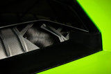 Eventuri Eventuri Lamborghini Huracan Black Carbon Engine Cover Set EVE-HCN-CFM-ENG