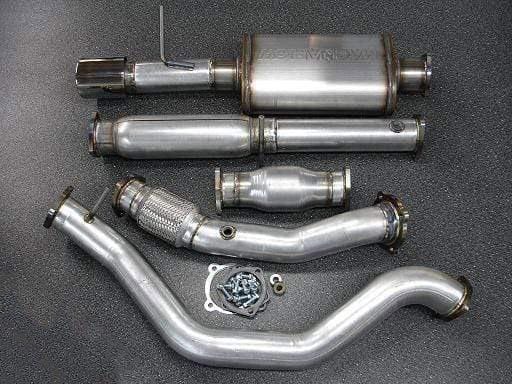 42 Draft VW Mk4 1.8T Turboback Exhaust System w/ 3" Downpipe | EX0418TB