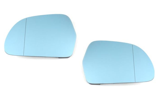 09 A4 | 08-09 A5/S5 | 09+ 8P A3 | Blind Spot Split Mirror Set (Blue Tinted and Heated)