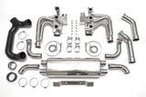 Fabspeed No Thanks / Without Heat Exchange / Competition Muffler Outlets Fabspeed RSR Header Muffler Kit - Porsche 964 Carrera FS-POR-964-RSR