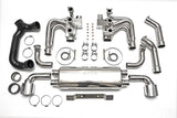 Fabspeed No Thanks / Without Heat Exchange / Competition Muffler Outlets Fabspeed RSR Header Muffler Kit - Porsche 964 Carrera FS-POR-964-RSR