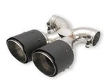 Fabspeed Deluxe Dual Style Tips (Carbon Fiber) - Porsche 987 Boxster | Cayman | FS.POR.987.DLTCF