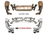 Fabspeed Porsche Sport Exhaust / Polished Chrome Fabspeed Valvetronic Exhaust System - Porsche 991 Carrera FS-POR-991-VES