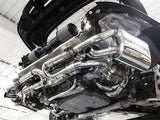 Fabspeed Porsche Sport Exhaust / Polished Chrome Fabspeed Valvetronic Exhaust System - Porsche 991 Carrera FS-POR-991-VES