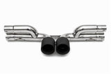 Fabspeed Black Fabspeed Center Muffler Bypass Pipes - Porsche 991 GT3 | GT3RS FS.POR.991GT3.CMBB