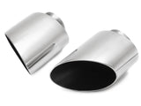 Fabspeed Fabspeed Single Wall Oval Tips (Polished) - Porsche 993 Turbo FS-POR-993T-SWOTP