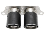 Fabspeed Deluxe Dual Style Tips (Carbon Fiber) - Porsche 997 GT3 | GT3RS | FS.POR.997GT3.DLTCF